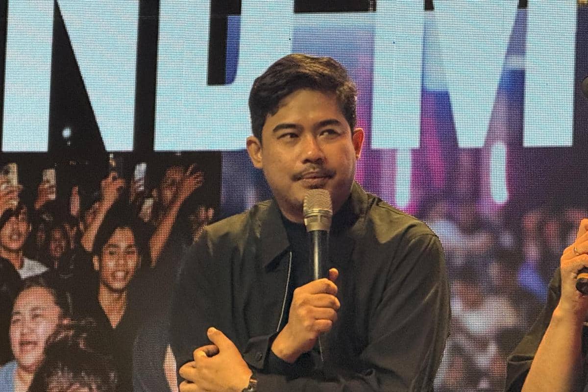 tim di balik The Sounds Project 2026 dalam konferensi pers pada Selasa (14/7/2026)