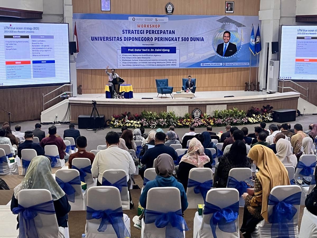 5 Strategi Undip Semarang Kejar Target Rangking 500 Besar Dunia