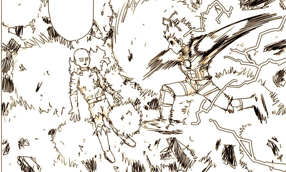 Pembahasan One Punch Man Webcomic 160, Saitama vs Genos!