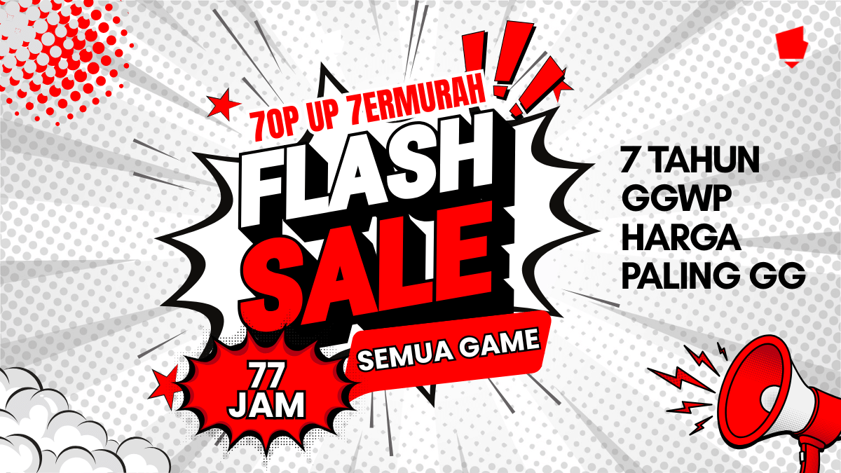 GGWP Gelar Promo 7OP UP 7ERMURAH di HUT ke-7, Flash Sale 77 Jam