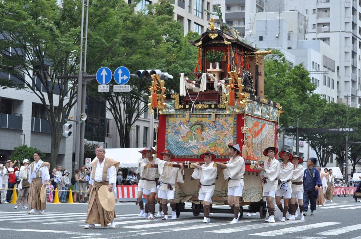 Potret Parade Gion Matsuri