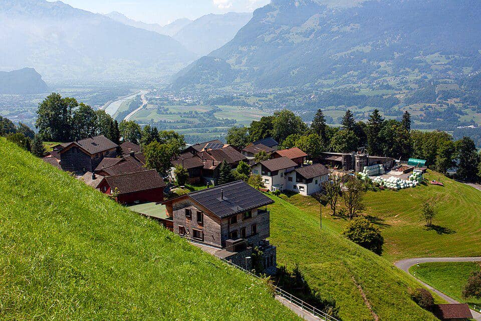 Desa Triesenberg di Liechtenstein