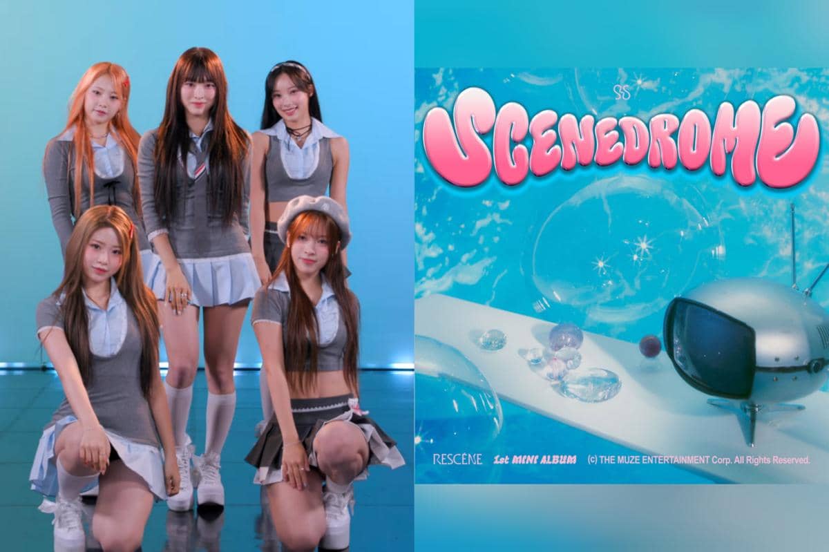 RESCENE dalam konten promosi relay dance untuk "Pinball"