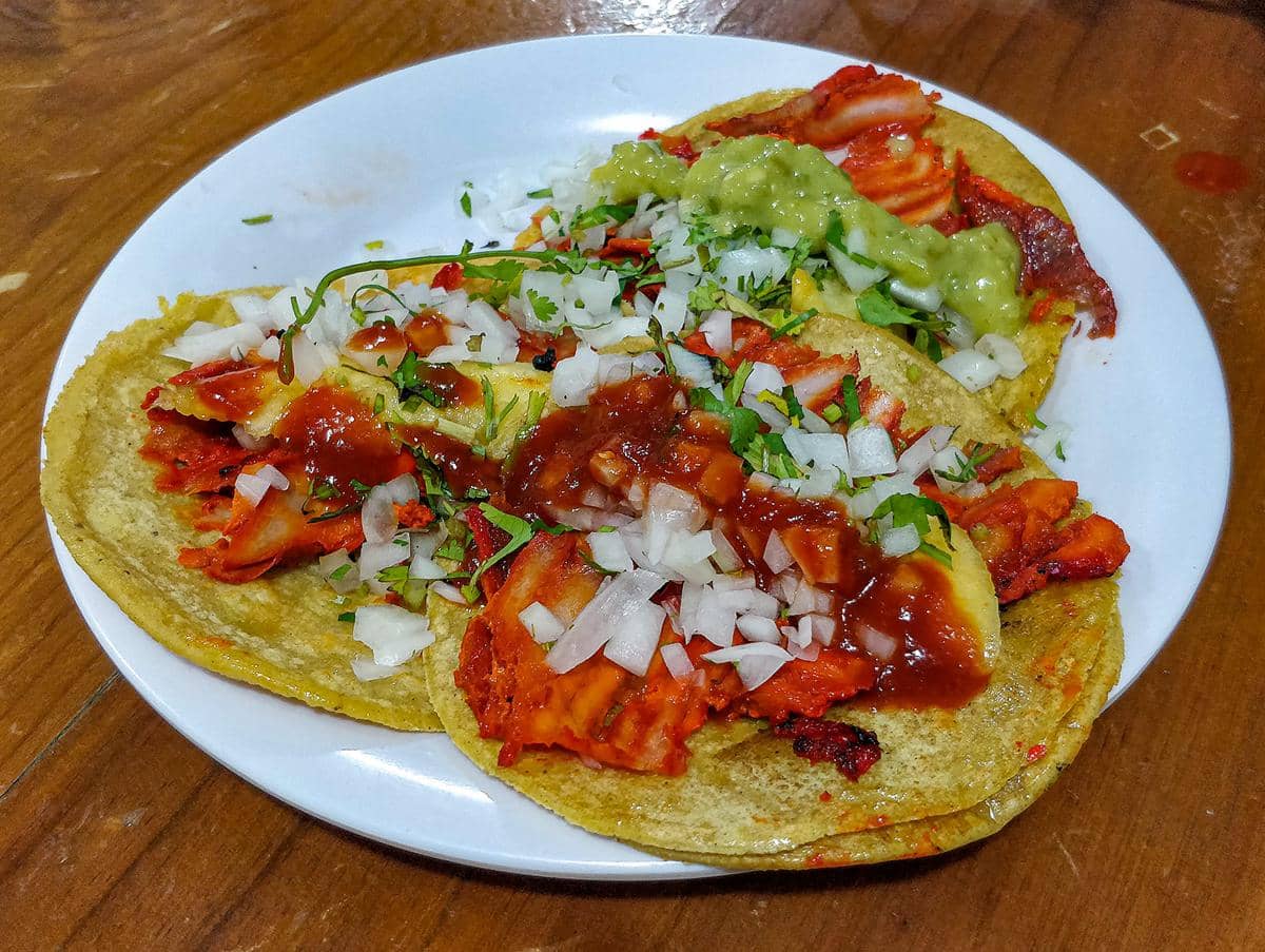 ilustrasi taco al pastor