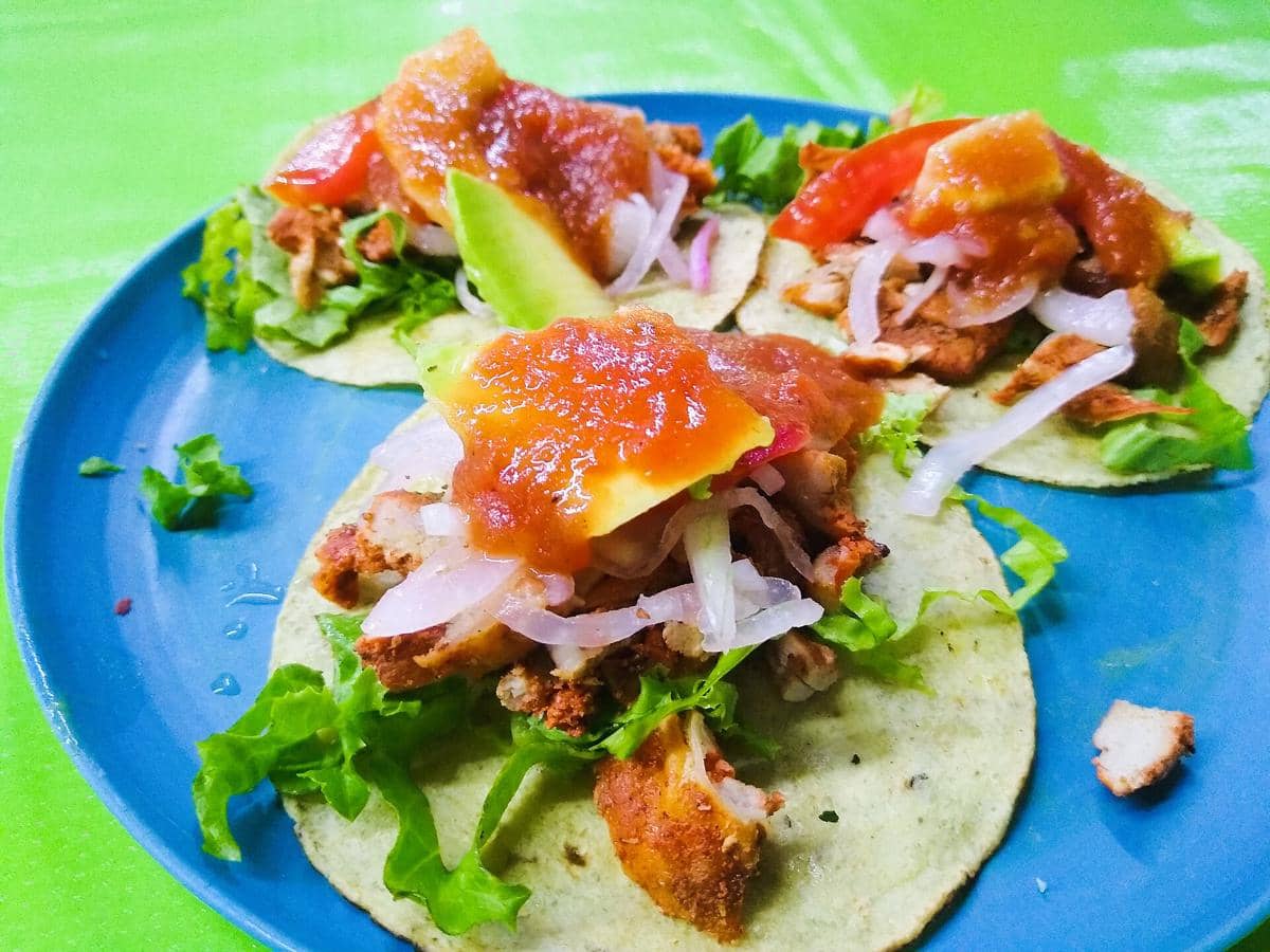 ilustrasi taco de carne asada
