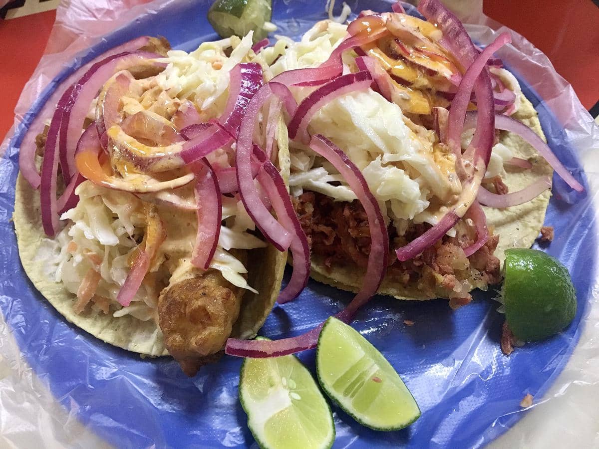 ilustrasi taco de pescado