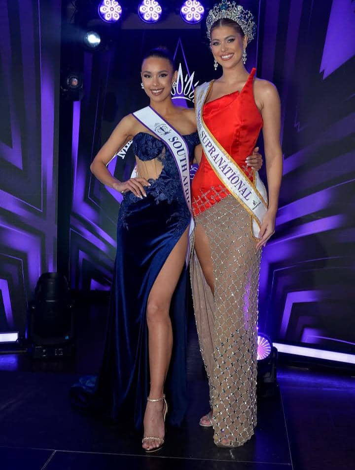 Potret sashing ceremony finalis perwakilan afrika di miss supranational 2026