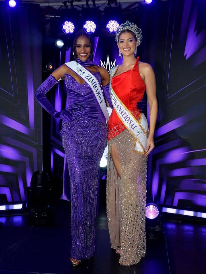 Potret sashing ceremony finalis perwakilan afrika di miss supranational 2026