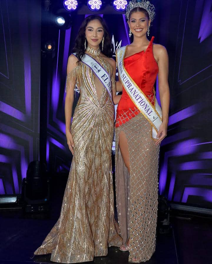 Potret sashing ceremony perwakilan amerika di ajang miss supranational 2026