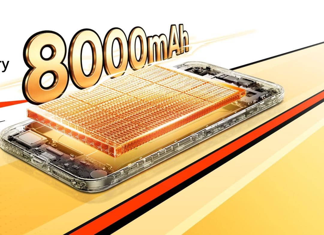 ilustrasi kapasitas baterai realme Narzo 100x 5G
