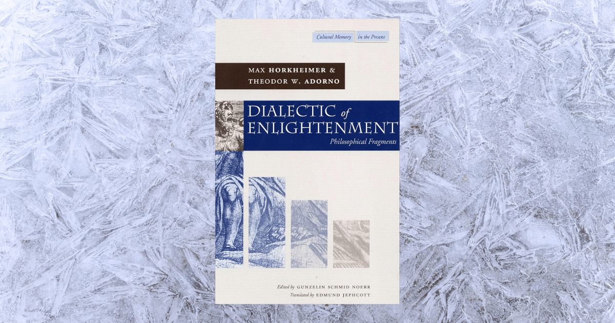 cover buku Dialectic of Enlightenment