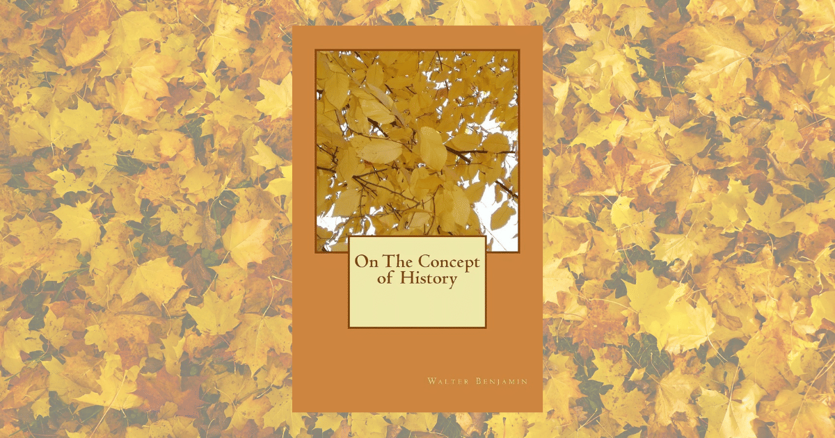 cover buku on the Concept of History