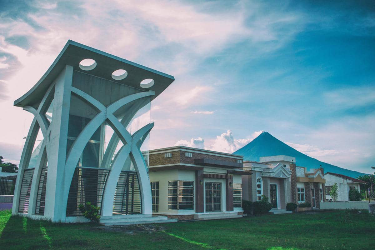 ilustrasi mausoleum dan museum di Filipina