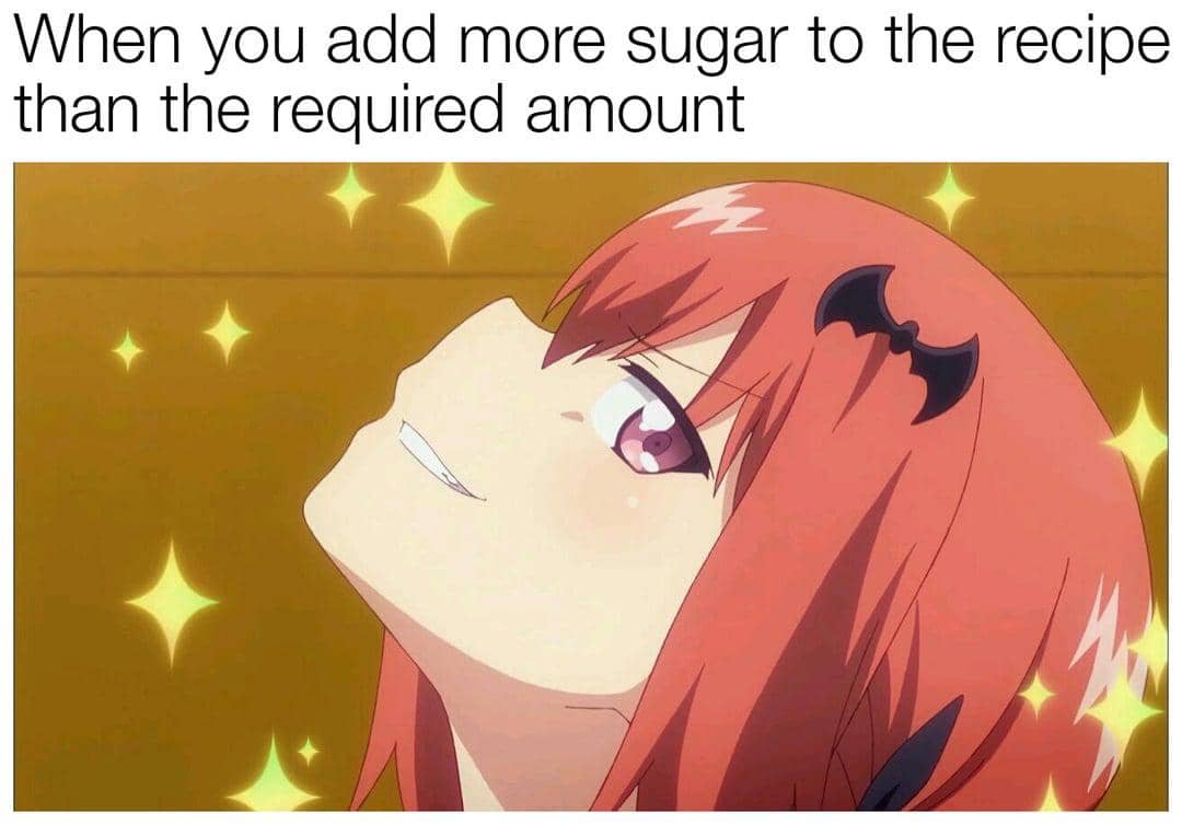 meme anime tentang gula