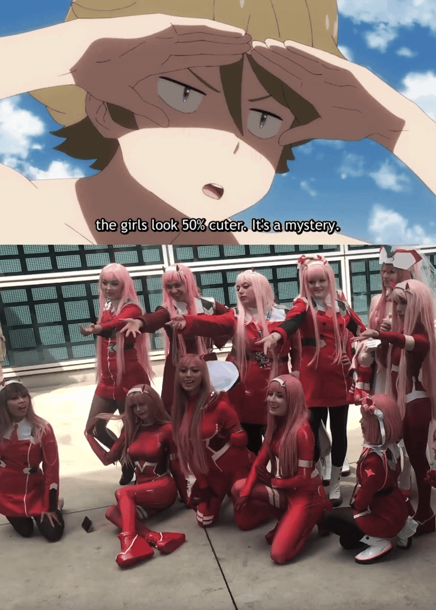 meme anime tentang acara