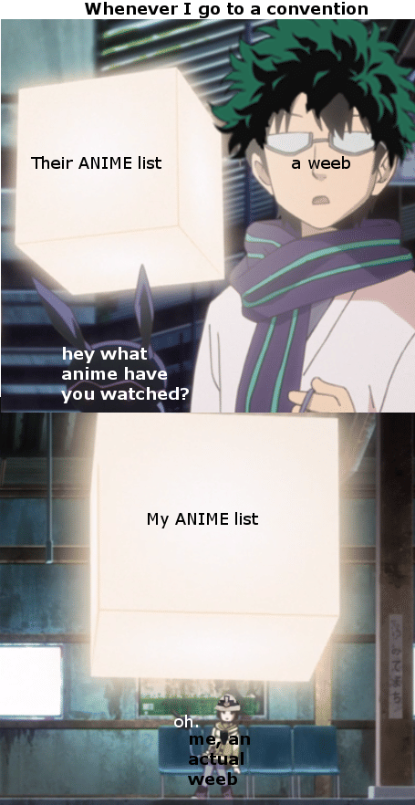 meme anime tentang acara