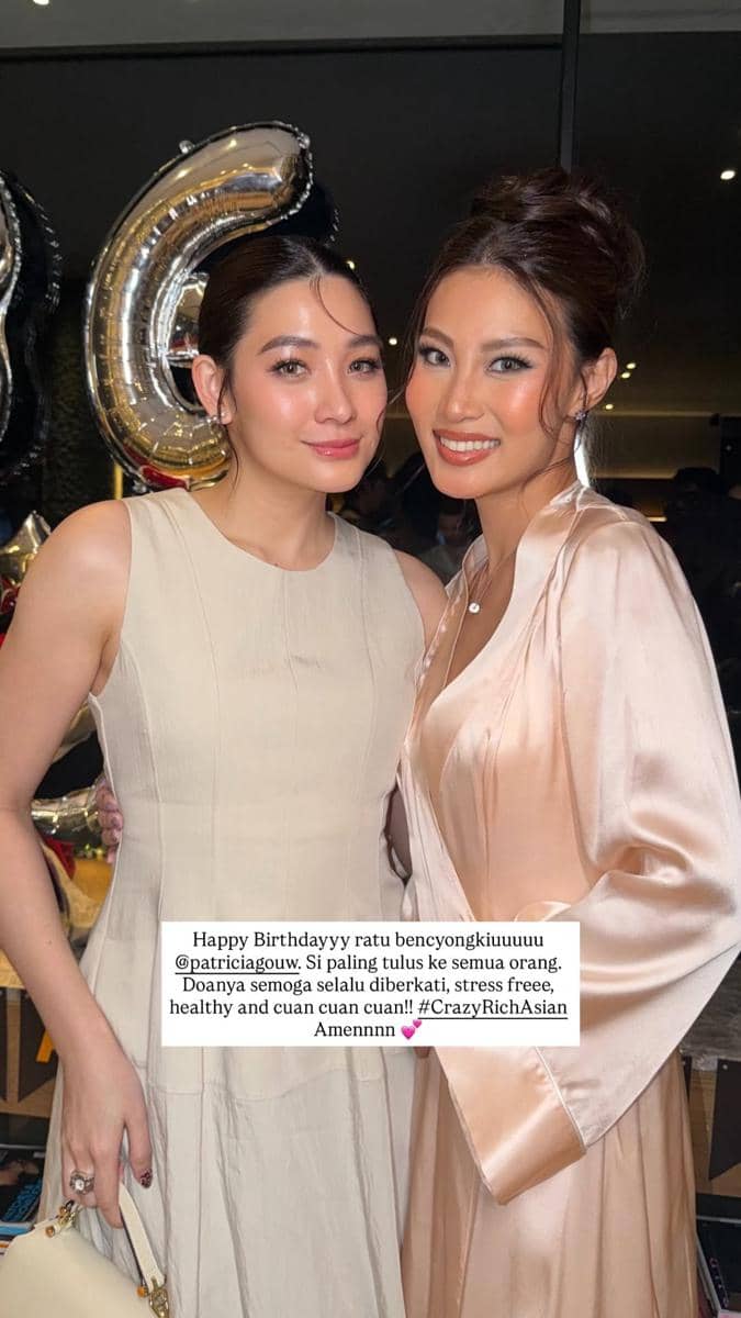 Pesta Ulang Tahun ke-36 Patricia Gouw (instagram.com/patriciagouw)