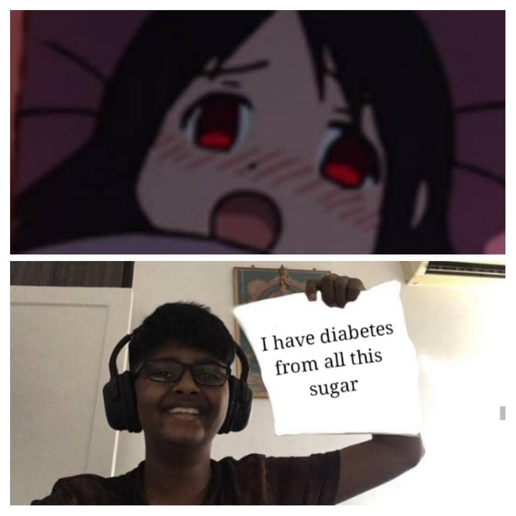 meme anime tentang gula