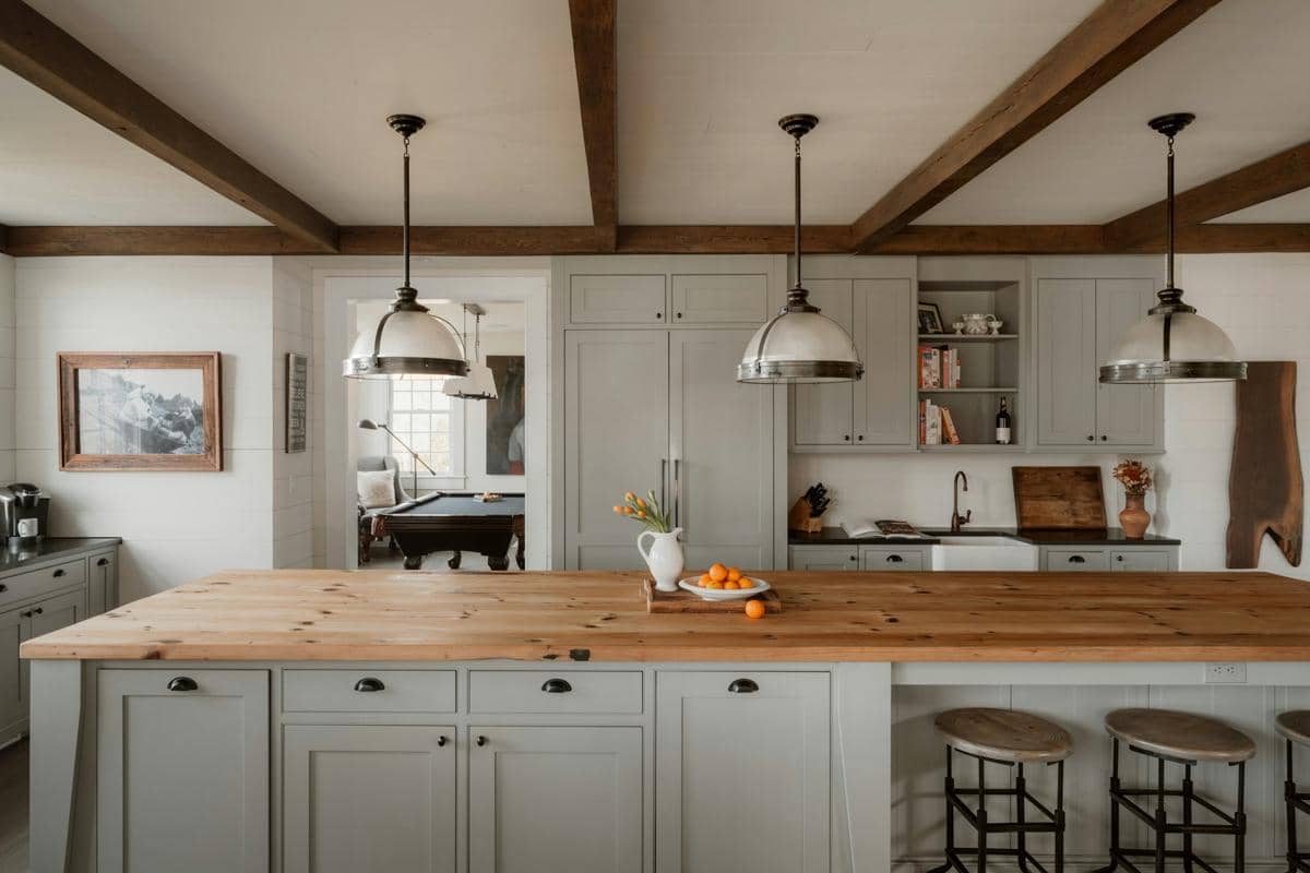 Ilustrasi desain interior dapur