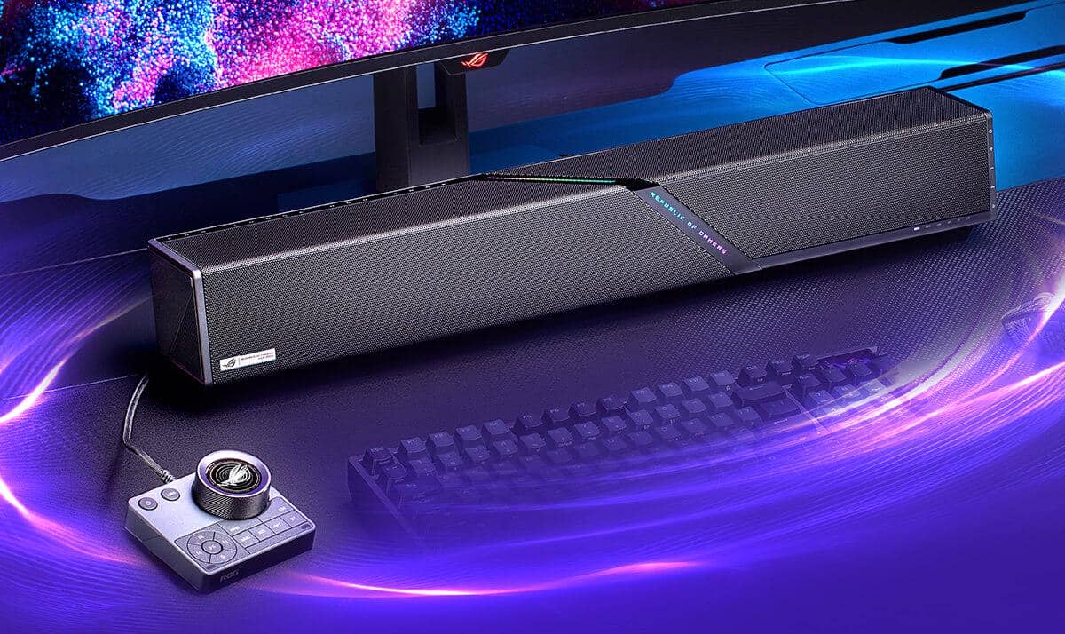 soundbar gaming ROG Gjallar