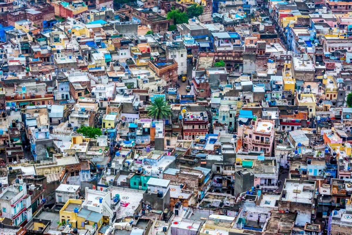 ilustrasi Jodhpur, Rajasthan, India