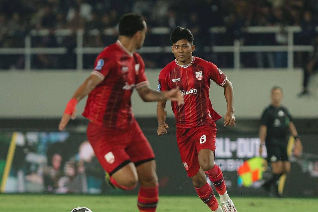 Striker muda, Arkhan Kaka, bersama Persis Solo.