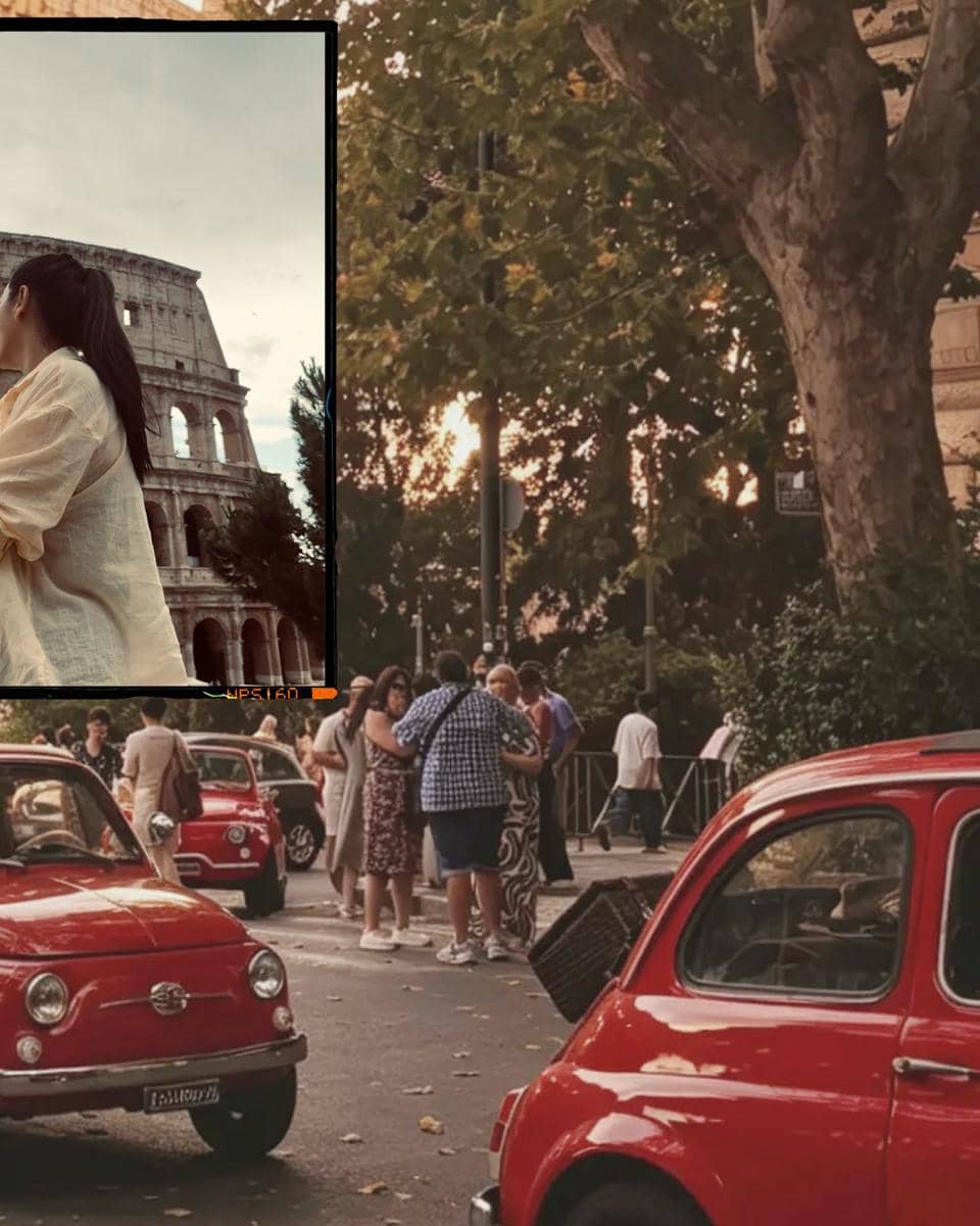 Hesti Purwadinata jalan-jalan di Kota Roma dan Vatikan
