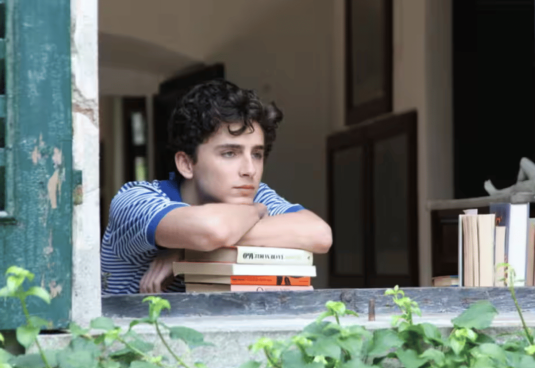 Timothée Chalamet dalam Call Me by Your Name