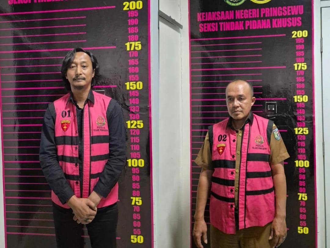 Dua Tersangka Korupsi PBB di Pringsewu Ditahan, Ada Eks Kabid Bapenda
