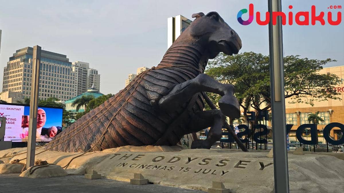 Sambut The Odyssey, Kuda Troya Hadir di Senayan City