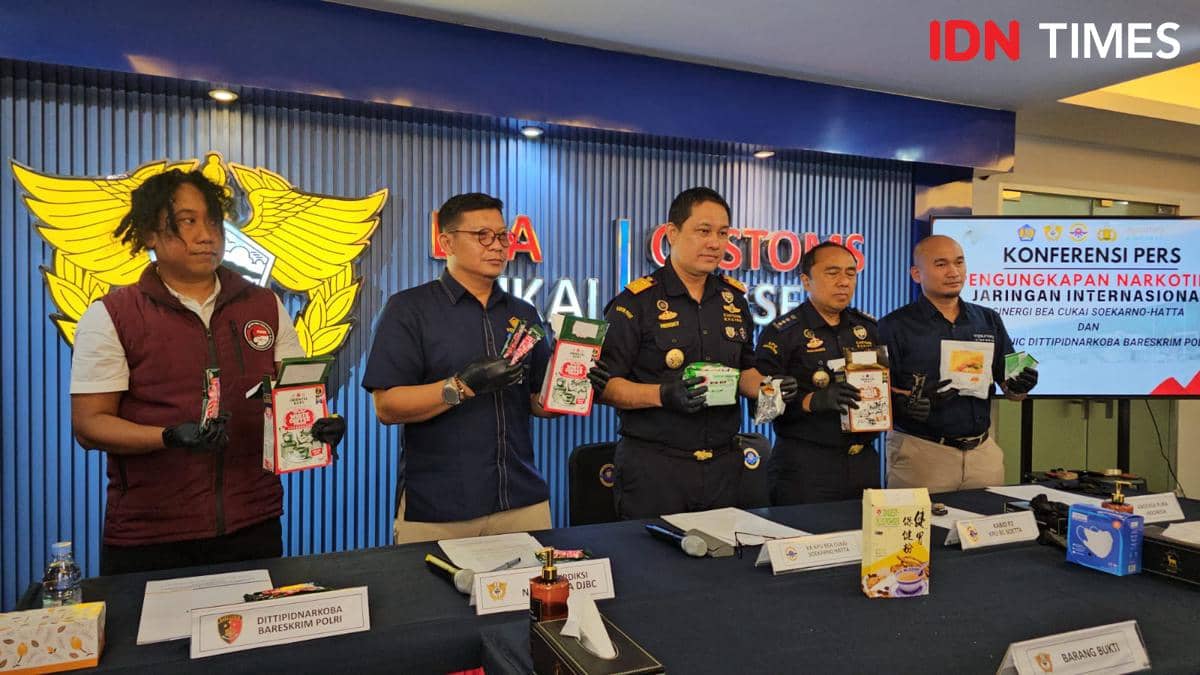 2 WN China Selundupkan Bibit Happy Water lewat Bandara Soetta