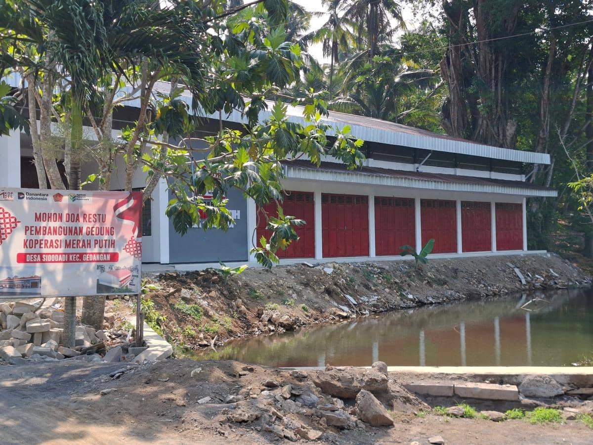 Viral KDKMP di Malang Dibangun di Pinggir Sungai, Ternyata Ini Faktanya