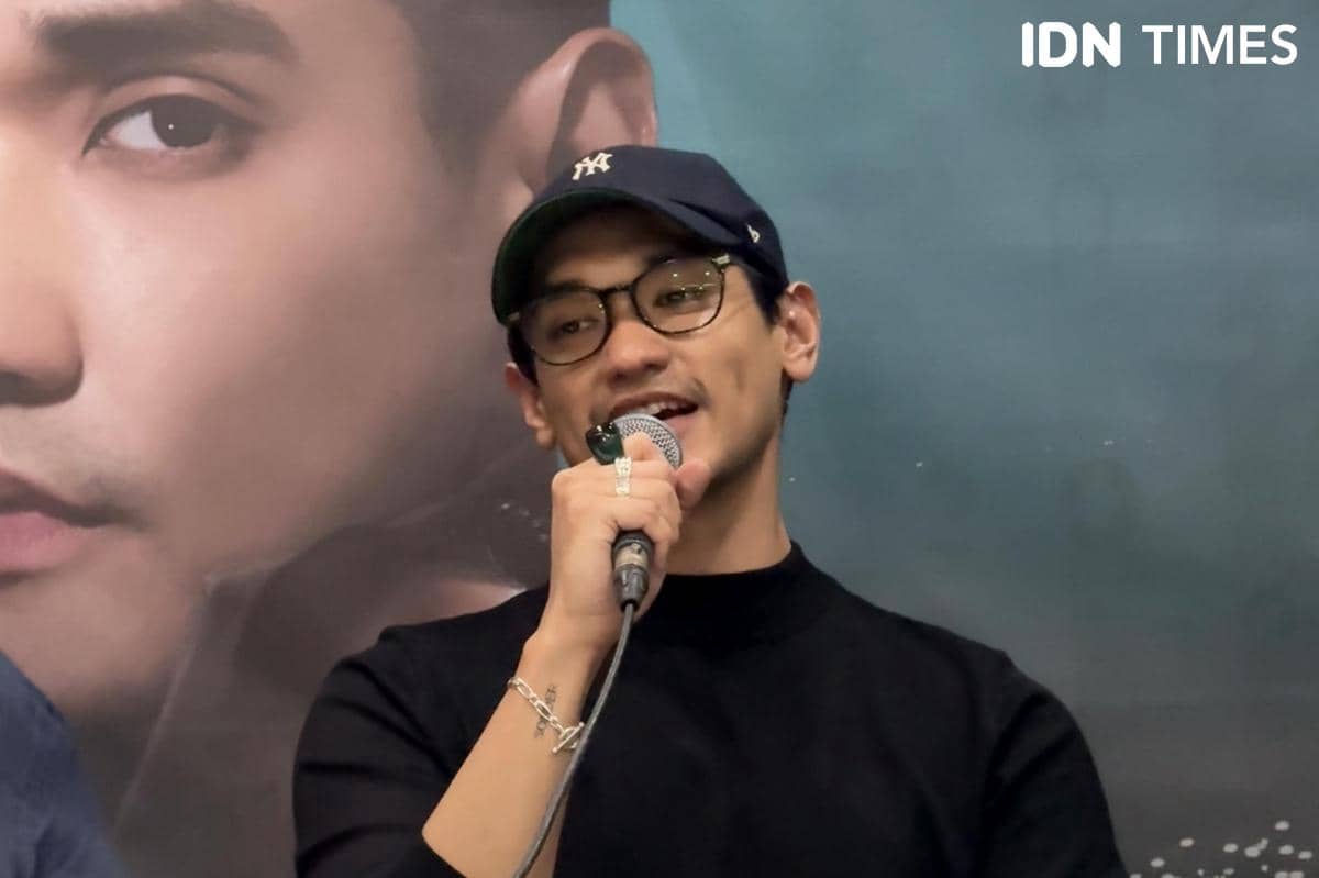 Afgan dalam konferensi pers Afgan Retrospektif: The Concert pada Rabu (15/7/2026)