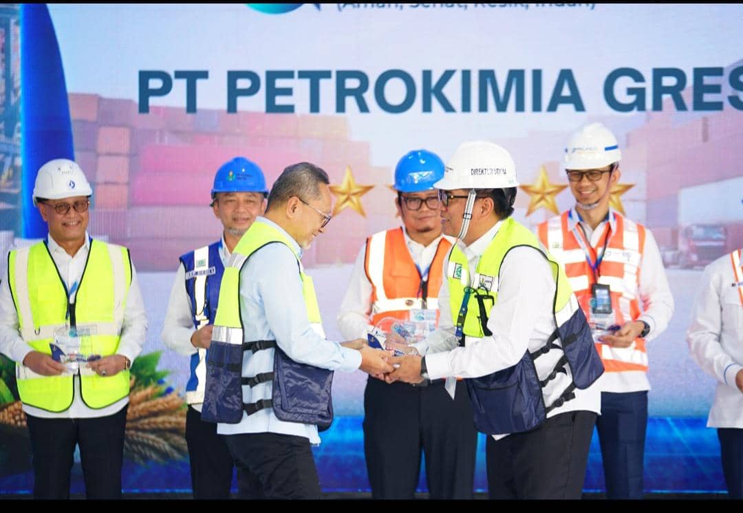 TUKS Petrokimia Gresik Raih Predikat Pelabuhan Terbaik Nasional