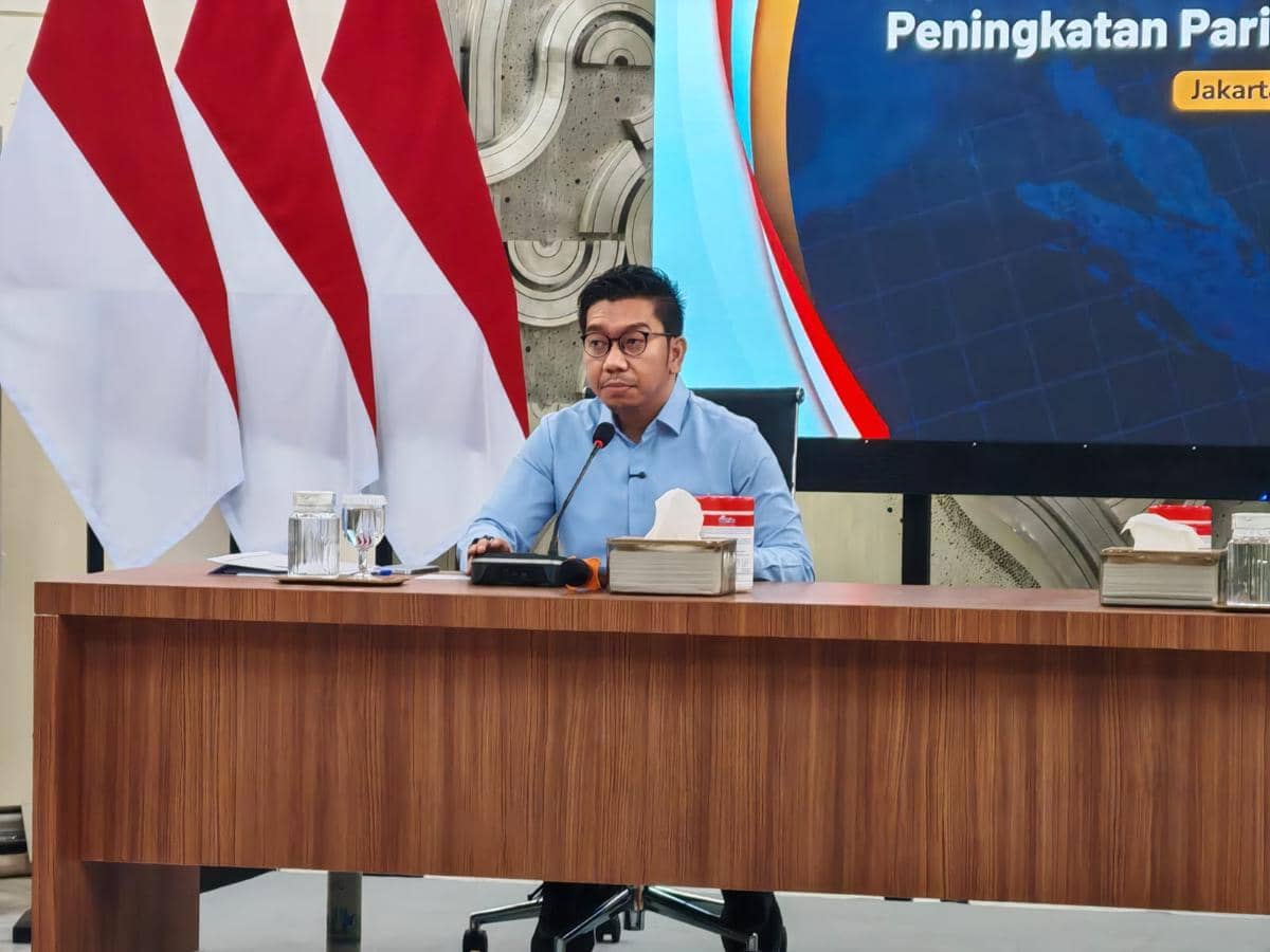 Deputi Bidang Kemitraan dan Hubungan Media Badan Komunikasi Pemerintah (Bakom), Kurnia Ramadhana (IDN Times/Ilman Nafi'an)