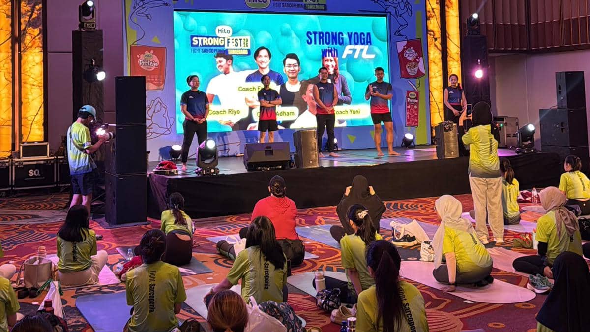HiLo Strong Fest Dorong Gaya Hidup Sehat Lewat #NabungOtot