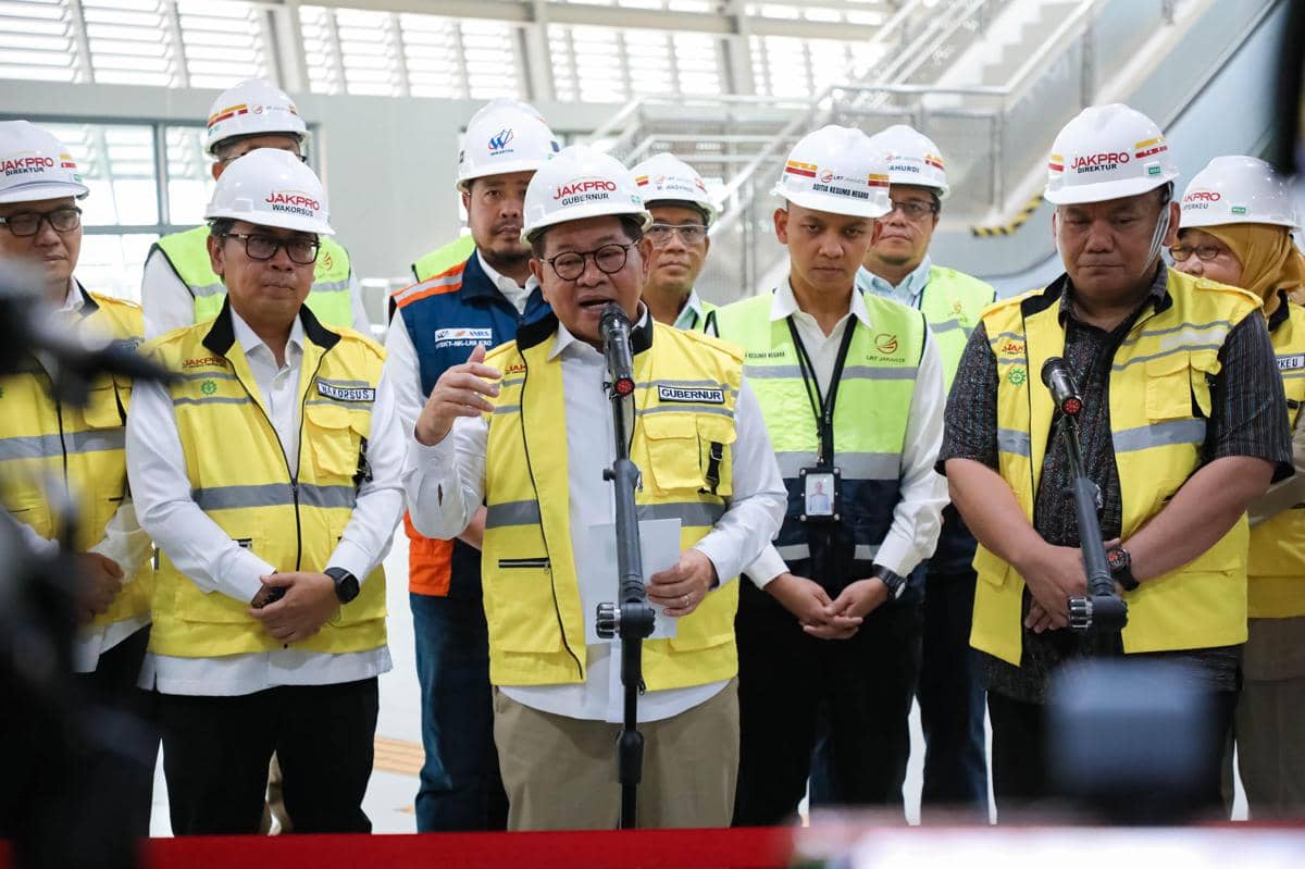 LRT Jakarta Pegangsaan- Manggarai Capai 95 Persen, Agustus Diresmikan