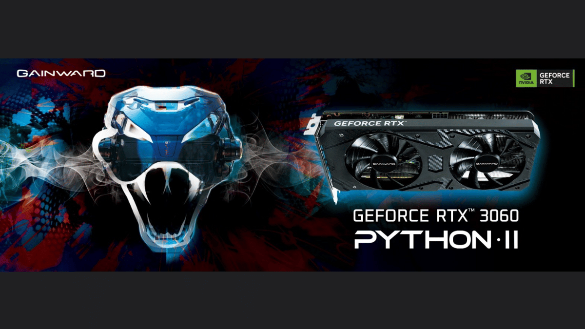 Gainward Luncurkan Kartu Grafis GeForce RTX 3060 Python II OC!