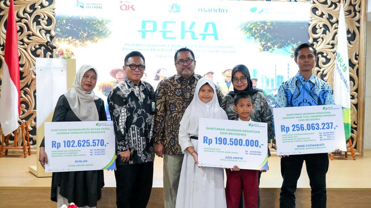 Program PEKA BPJS Ketenagakerjaan Bekali Ahli Waris Skill Kewirausahaan