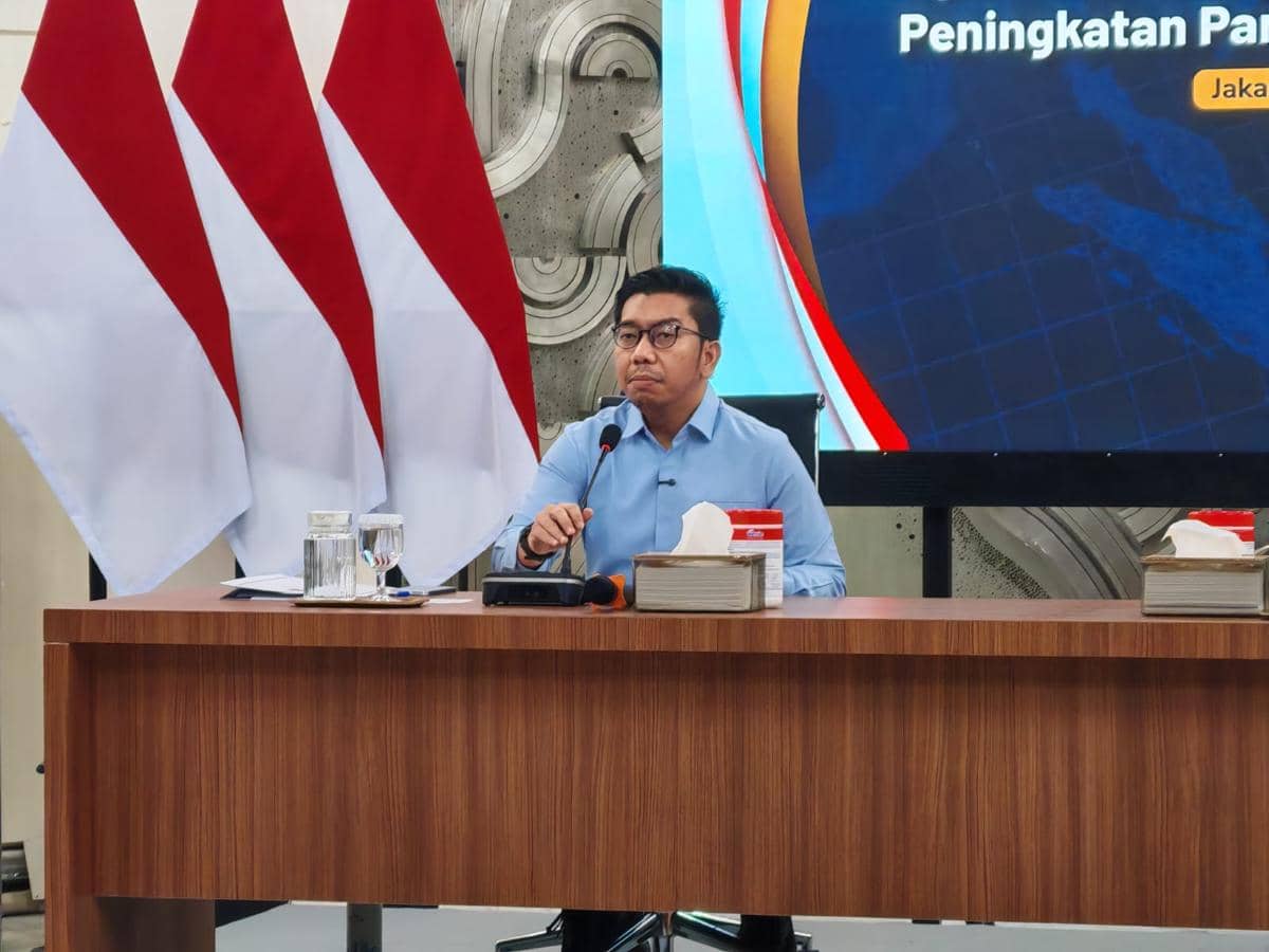 Deputi Bidang Kemitraan dan Hubungan Media Badan Komunikasi Pemerintah (Bakom), Kurnia Ramadhana (IDN Times/Ilman Nafi'an)