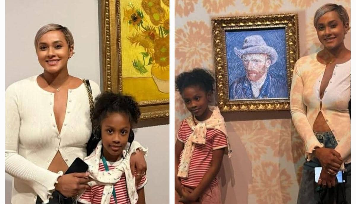 10 Potret Kimmy Jayanti dan Akira Kunjungi Museum Van Gogh, Kagum