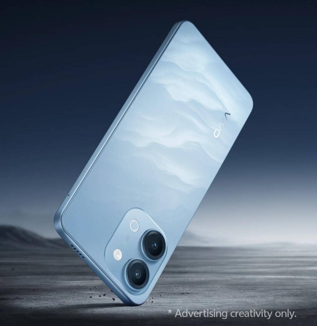 ilustrasi vivo T5 Lite 5G yang tahan jatuh  