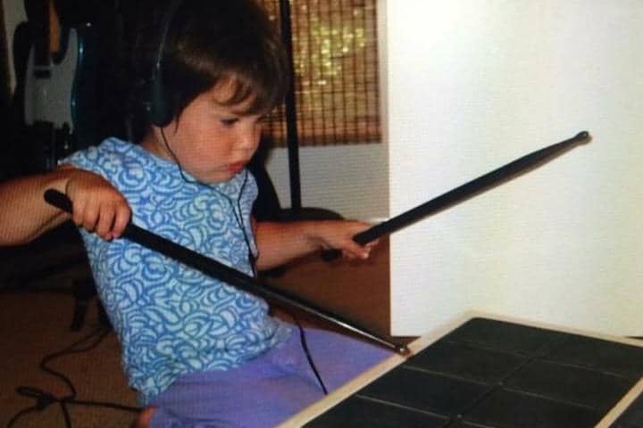 Gracie Abrams saat kecil