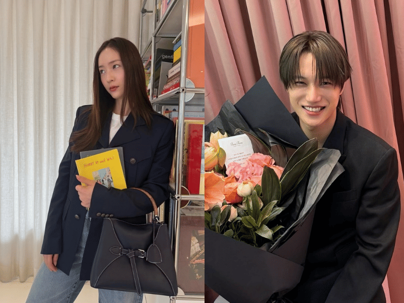 Potret Jung Soo Jung dan Kai EXO