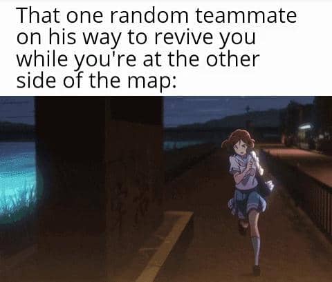 meme anime tentang rekan satu tim