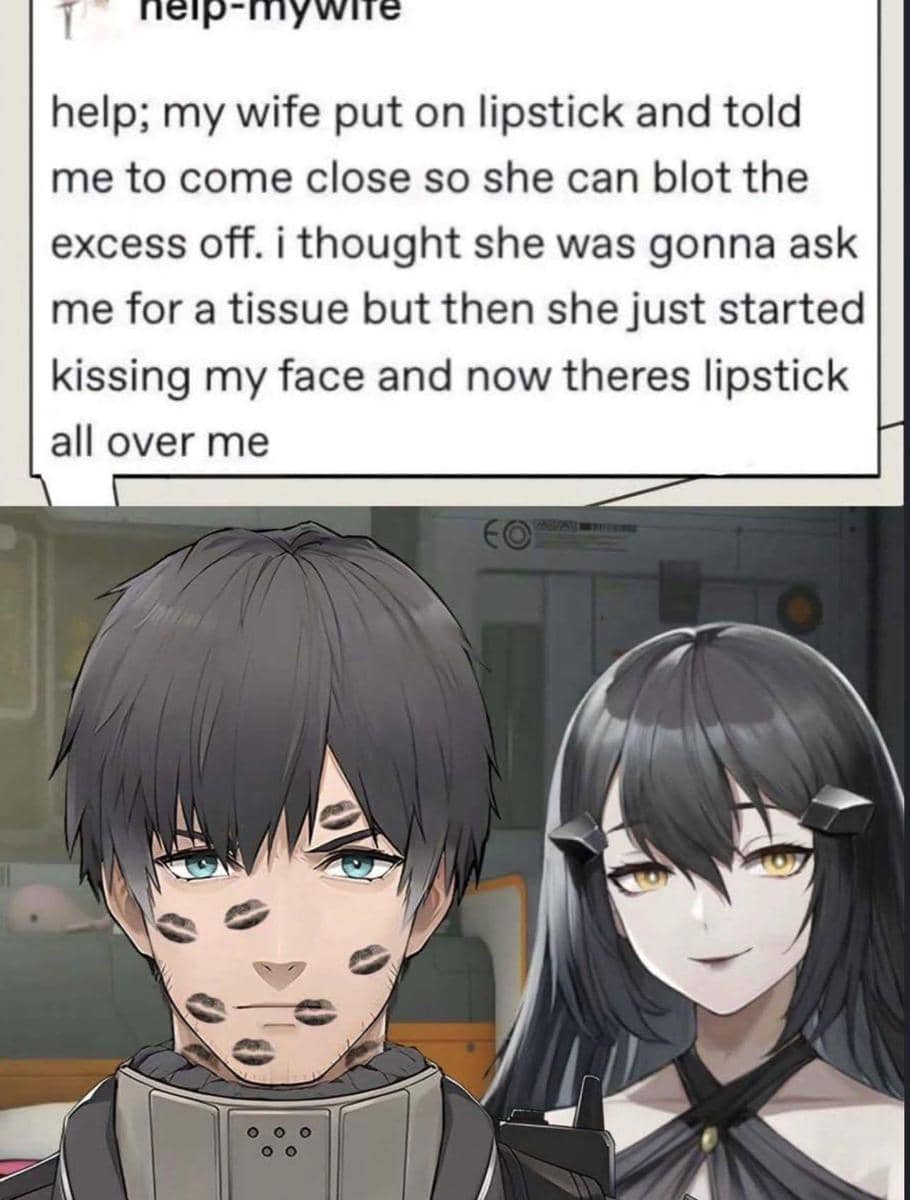 meme anime tentang istri