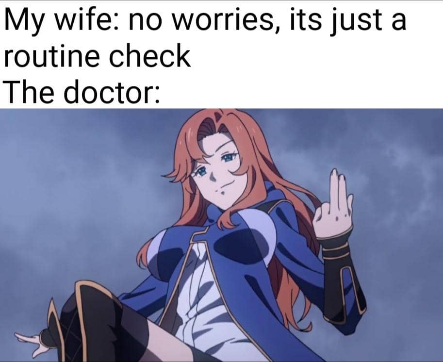 meme anime tentang istri