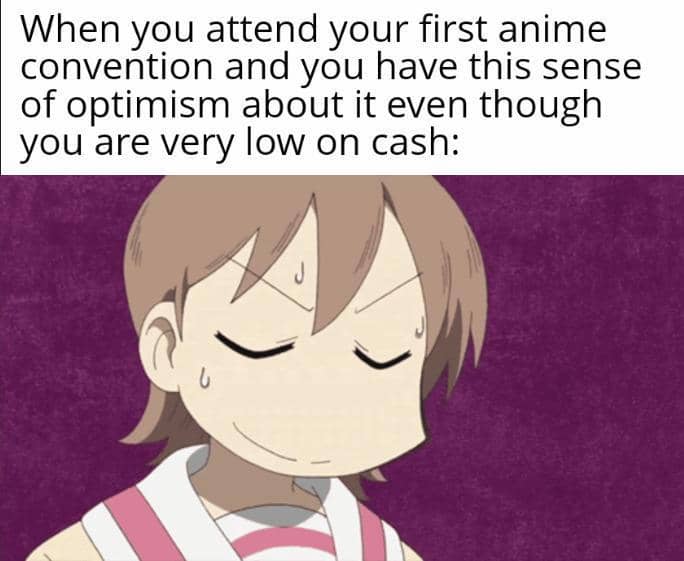 meme anime tentang acara Jejepangan