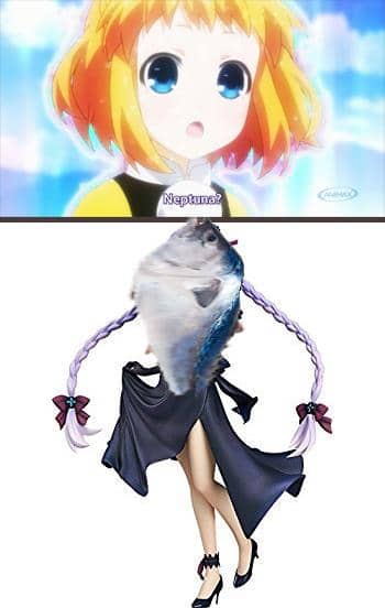meme anime tentang ikan