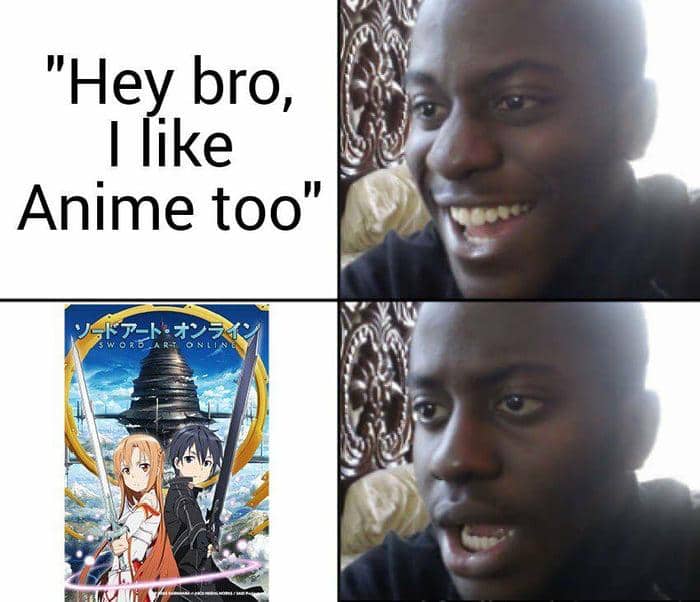 meme anime tentang perundung